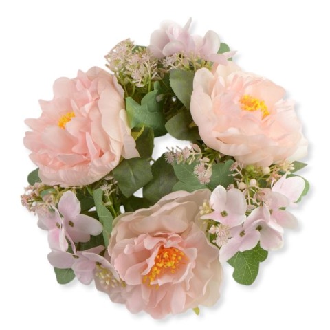 GIROCANDELA PEONIA D25 ROSA CHIARO